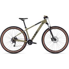 16" Mountainbikes Cube Aim Race 2023 - Olive/Black Herrenfahrrad