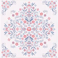 Ekelund Ekelund Linneväveri Torplyckan 145 x 145 cm Tablecloth Blue, Multicolour (180x145cm)
