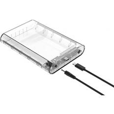 Orico ORICO 3139C3 CR USB3.1 to SATA3.0 Hard Drive Enclosure 3.5 Inch SATA Transparent HDD Case HDD SSD Enclosure