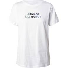 Armani Exchange Women Clothing Armani Exchange T-Shirt himmelblau jade schwarz weiß