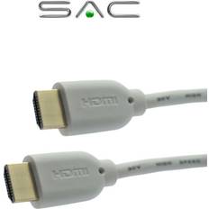 Cables SAC Electronics white, Meters v2.0 Smart Lead 3m