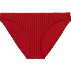 Dame - Røde Bikiniunderdeler Calvin Klein Bikini Bottoms Archive Rib Red