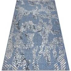 Carpets & Rugs RUGSX Carpet Structural sole D3841 hexagons Blue