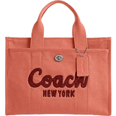 Coach Cargo Tote - Silver/Light Peach