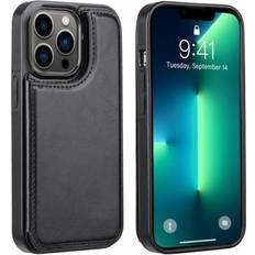 ExpressVaruhuset iPhone 15 Pro Stöttåligt Skal Korthållare 3-FACK Flippr