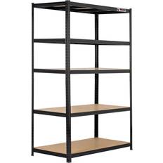 5 Tier Boltless Black