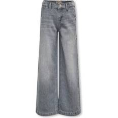 Mädchen Kinderbekleidung Only Comet Wide Leg Jeans - Medium Grey Denim (15313895)