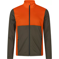 Elliot Fleece - Pine Green/Hi-Vis Orange