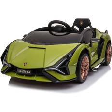 Fjernkontroll Kjøretøy Azeno Lamborghini Sian Green 12V