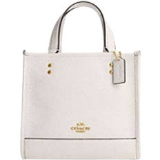 Coach Dempsey Tote 22 - Gold/Chalk