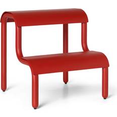 ferm LIVING Up Step Poppy Red Skammel 36.2cm