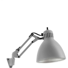 LIGHT-POINT Archi W1 Silk Grey Wall light 16cm