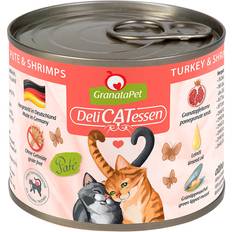 Cat Wet Food DeliCatessen Turkey Shrimps 200g