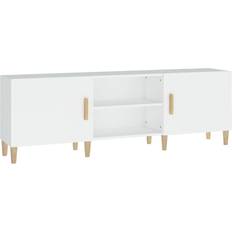 vidaXL Engineered Wood White TV-bord 150x50cm