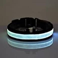 Yeag Husdjurstillbehör LED husdjur katt hundhalsband lysande säkerhet glöd halsband blinkande