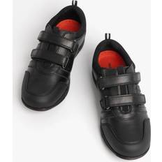 Hush Puppies 'Josh Senior' Leather Trainers Black