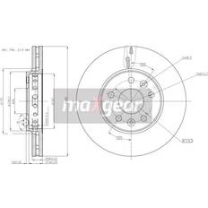 Maxgear 19-3241 Bromsskiva Bromsskivor