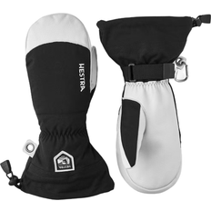 Army Leather Heli Ski Mitt - Black