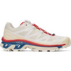 Fast Lacing System Sneakers Salomon XT-6 - Almond Milk/Bleached Sand/Aurora Red