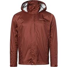 Brown - Men Rain Jackets & Rain Coats Marmot PreCip Eco Rain Jacket - Whiskey Brown