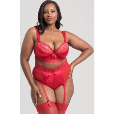 LoveHoney Sex Toys LoveHoney Treasure Me Red Push-Up Bra Set