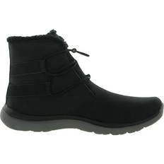 Fast Lacing System - Women Ankle Boots Ryka Evie Exotic - Black