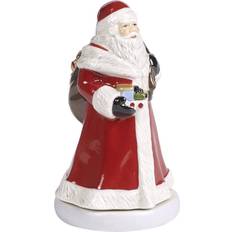 Kunststoff Dekofiguren Villeroy & Boch Nostalgic Melody Santa Rotating Red Dekofigur 15cm