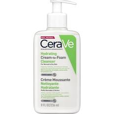 Weichmachend Gesichtsreiniger CeraVe Hydrating Cream-to-Foam Cleanser 236ml