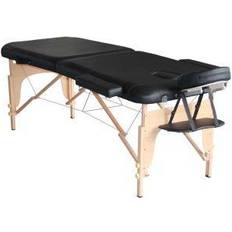 Massage- & Relaxation Products Mediprem Eco Pro Black Wooden Folding Massage Table