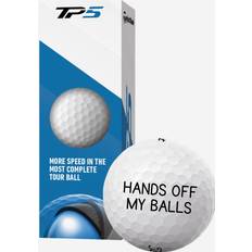 Taylormade tp5 TaylorMade TP5 - Golfbolde med Tekst (3-pack)