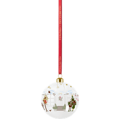 Glass Christmas Tree Ornaments Holmegaard Annual Bauble 2022 Clear Christmas Tree Ornament