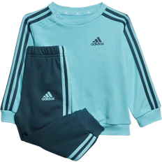 Turquoise Tracksuits adidas Essentials 3-Stripes Jogger Set - Light Aqua/Arctic Night