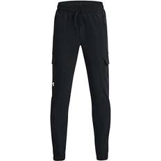 Under Armour Boy's UA Pennant Woven Cargo Pants - Black/White