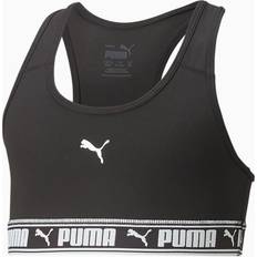 Schwarz Tops Puma Girl's Strong Bra - Black