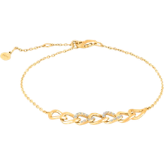 Dame - Nikkelfri Armbånd Nordahl Andersen Jasminnor Bracelet - Gold/Transparent