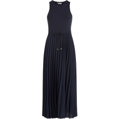 Midikleider - XXS Tommy Hilfiger Sleeveless Pleated Midi Dress - Desert Sky