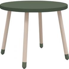 Rosa Bord FLEXA Dots Barnbord