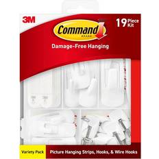 White Picture Hooks Command Variety White Picture Hook 19