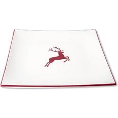 Square Dinner Plates Gmundner Keramik Bordeauxroter Hirsch Dinner Plate 26cm