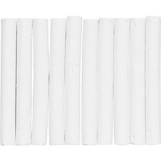 Colors Crayons Slate Board White 10pcs