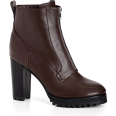 Ankle Boots City Chic Fern - Dark Chocolate