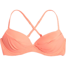 Smart & Sexy Swim Secret Convertible Push-Up Bikini Top - Peach Luster