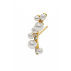 Nuni Copenhagen Philadelphia Earring Right - Gold/Pearls/Transparent