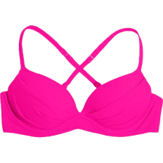 Smart & Sexy Swim Secret Convertible Push-Up Bikini Top - Fuchsia Sizzle