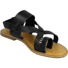 Leather Collection Toe Loop - Black