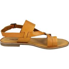 Leather Collection Toe Loop - Tan