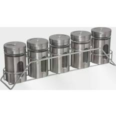 Portaspezie Northix X5 Stainless Steel Spice Rack