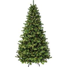 Puleo International Vancouver Spruce Green Christmas Tree 228.6cm