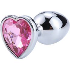 Pink Butt Plugs Sabaily Crystal Anal Plug S-2.8CM