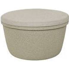 Papir Siddepuffer Paper Paste Living The Pouf Sand/Taupe Siddepuf 32cm